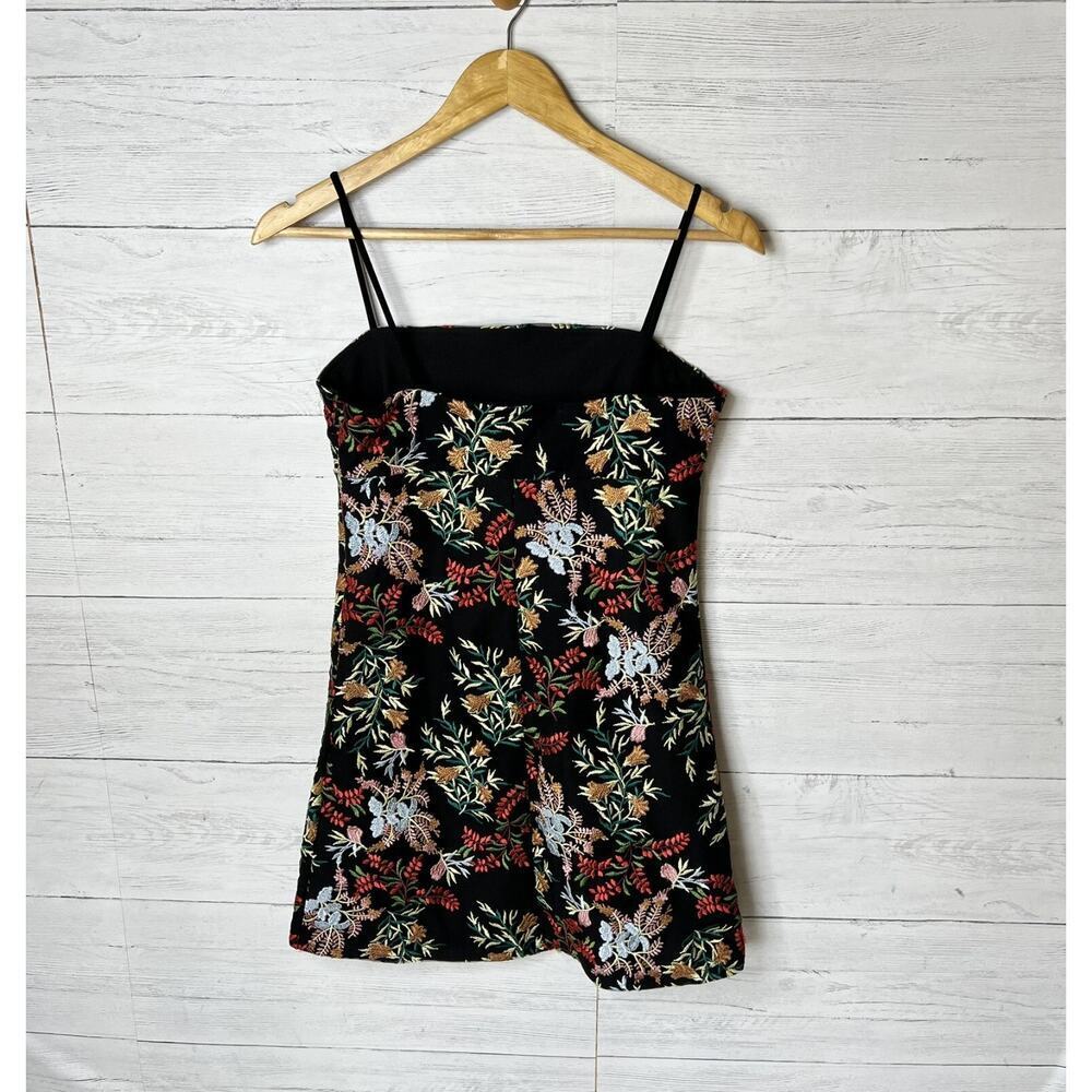 Urban Outfitters Dress Womens Size XS/S Black Pins & Needles Audrey Floral - Picture 12 of 16